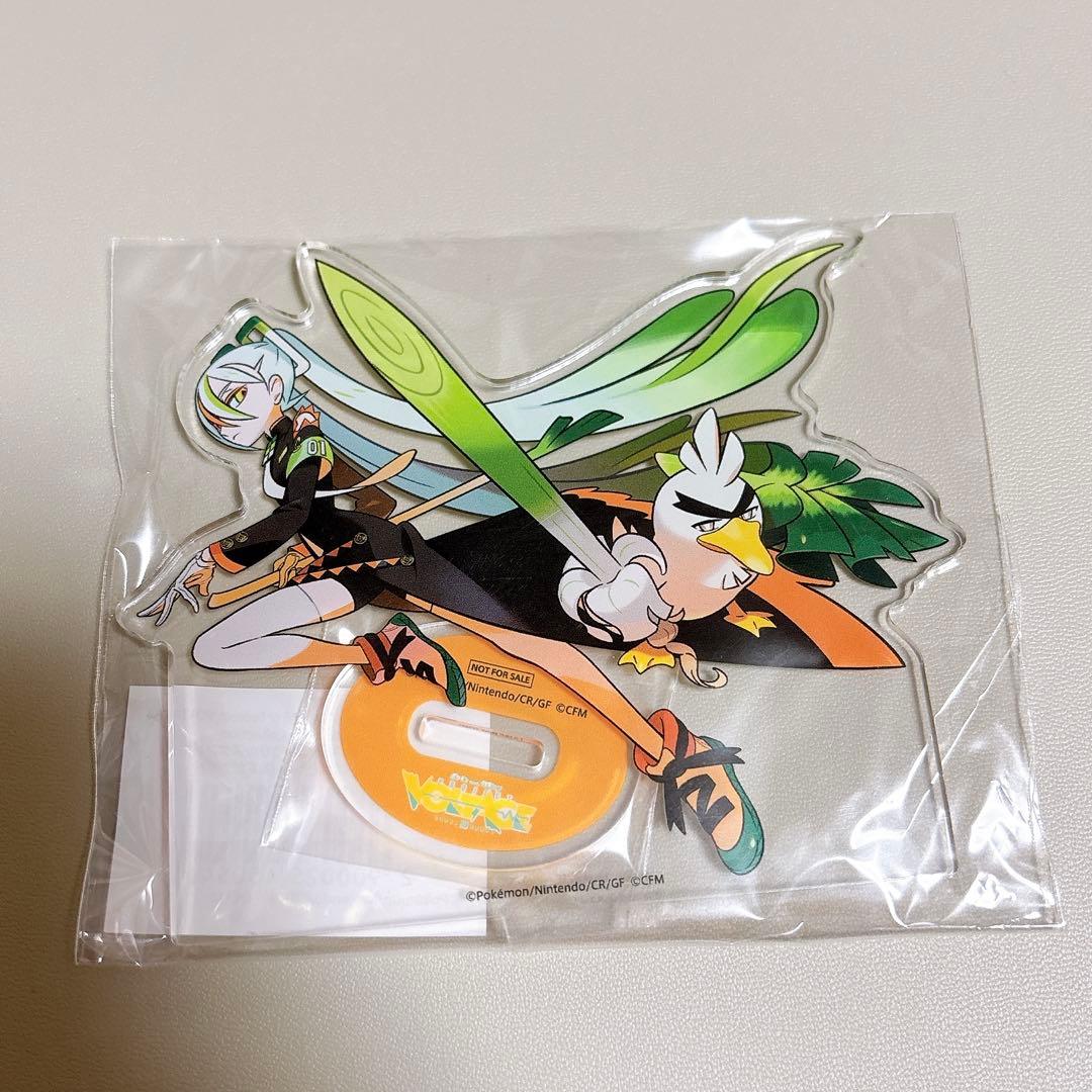 ポケミク CD 早期予約特典 アクリルスタンド 初音ミク ネギガナイト かくとう