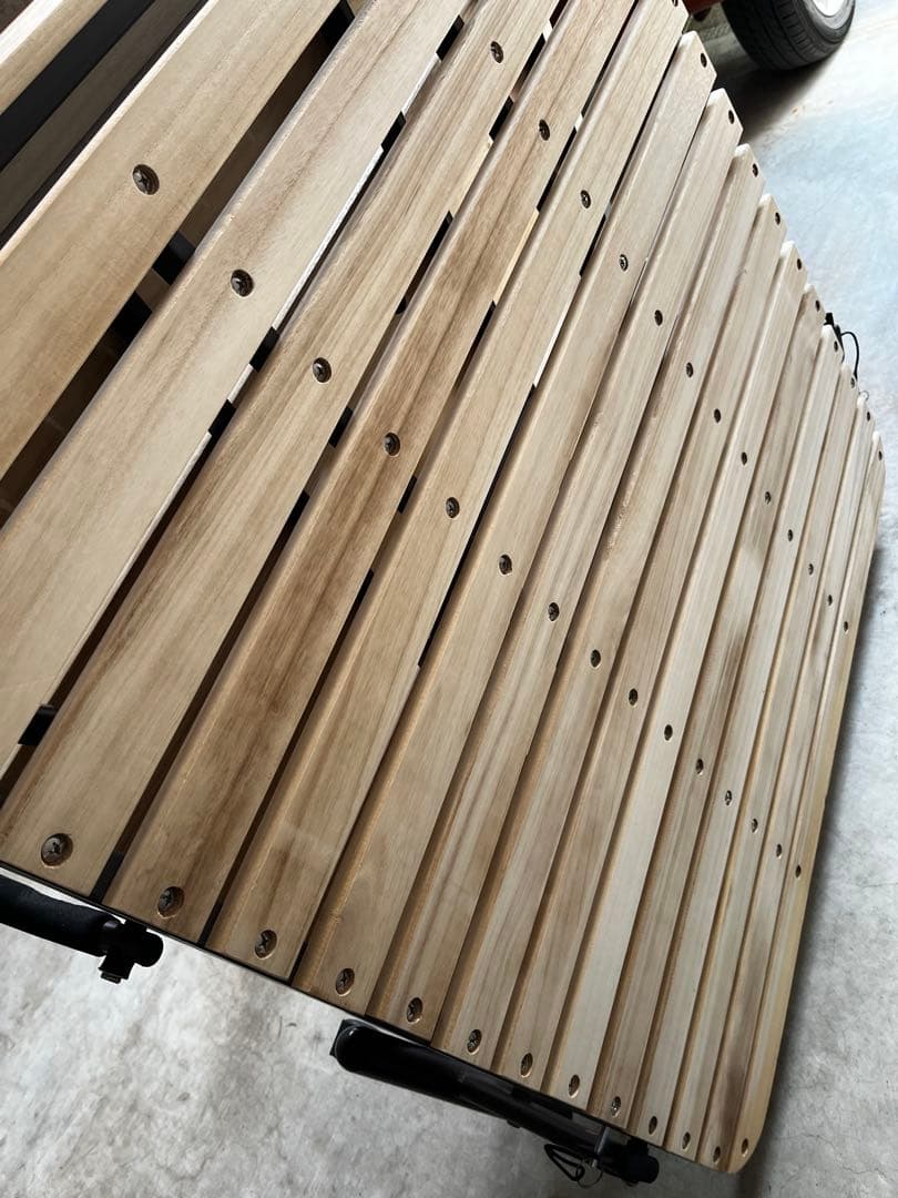 ニトリ 折りたたみすのこベッド ★長女と姪も使用中 3台目 オススメ!!