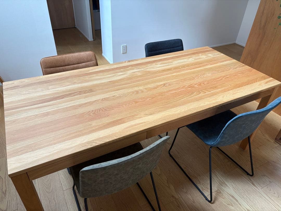 木製テーブル　引き出し付き　180㎝　無印良品