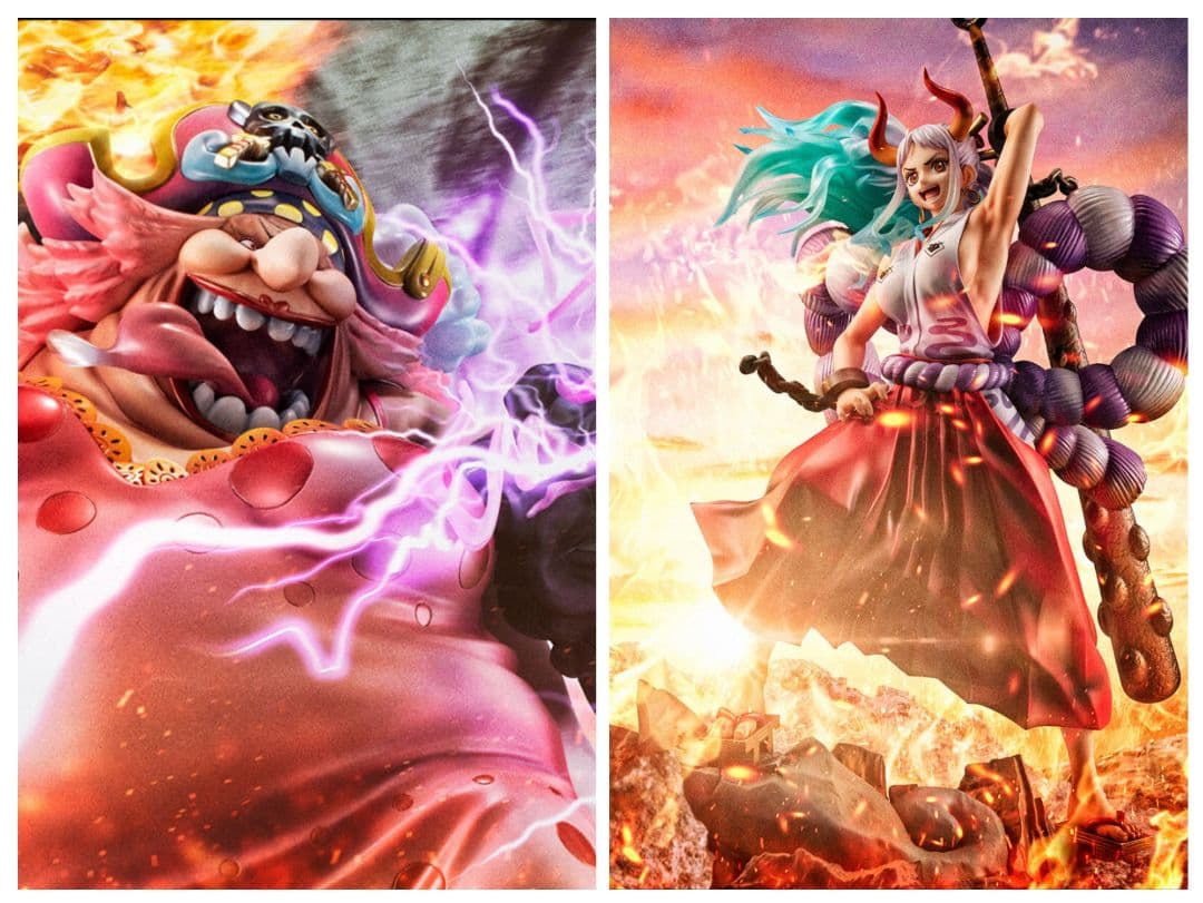 ワンピース フィギュア P.O.P. ヤマト➕ビッグマム 2点まとめ売り‼️