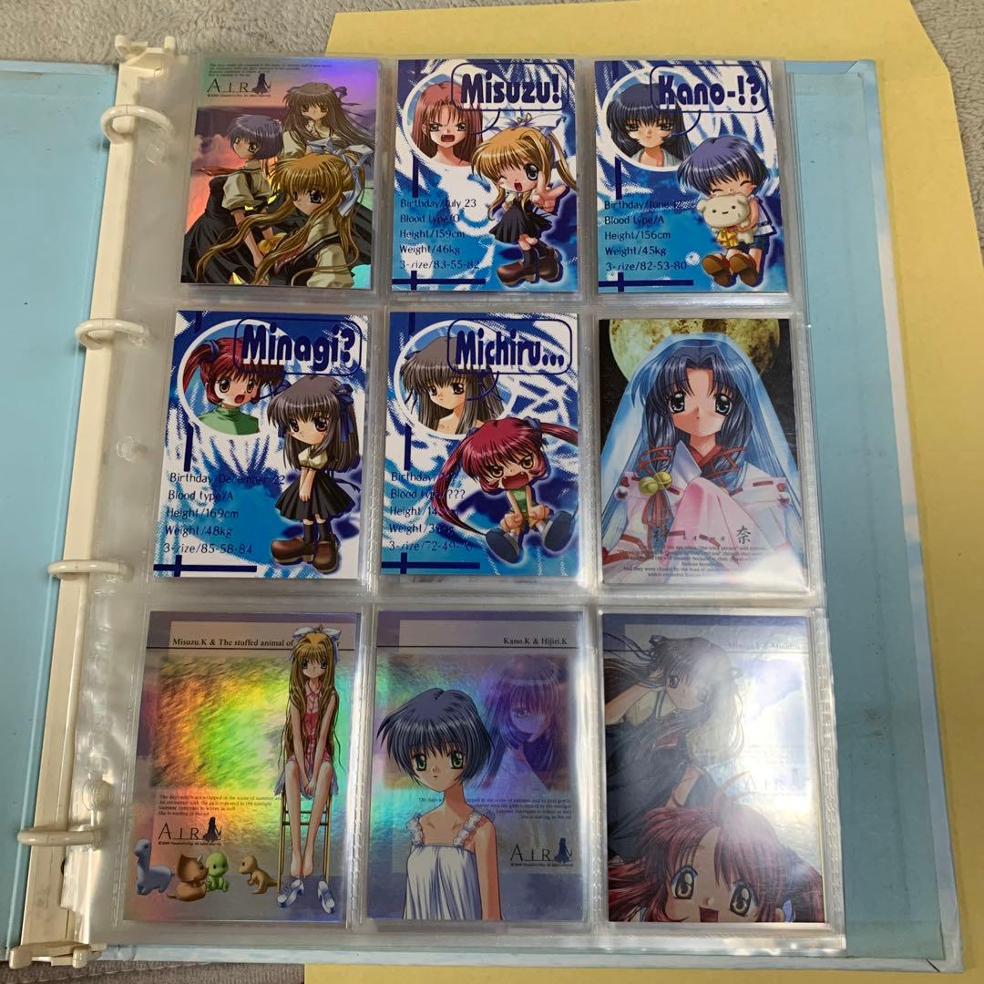 AIR key トレーディング　カード　トレカ　ブロッコリー　フルコンプ　初版