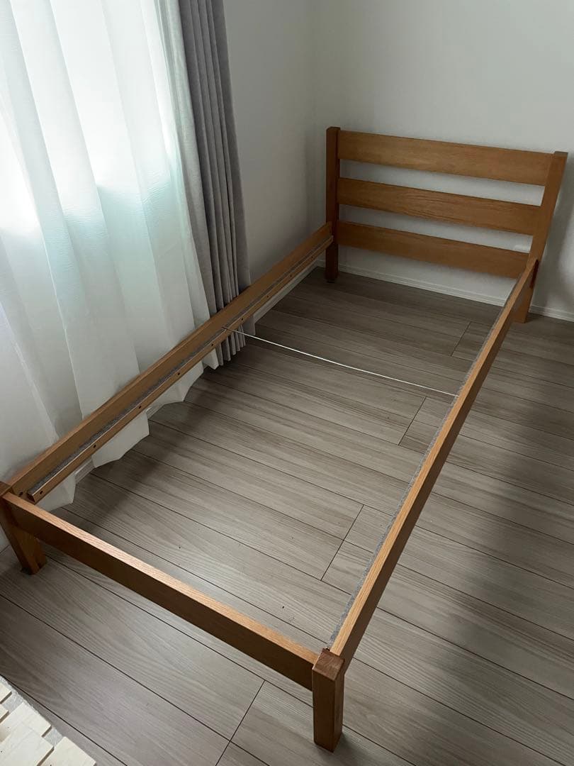 無印良品　シングルベッド（オーク）