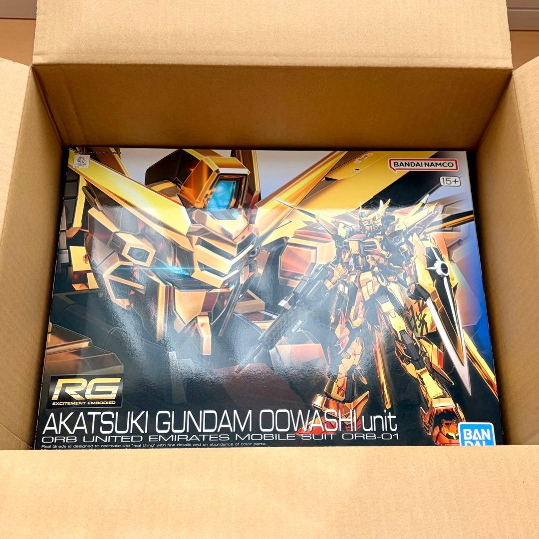 【新品】RG アカツキガンダム オオワシ装備 12/7まで出品