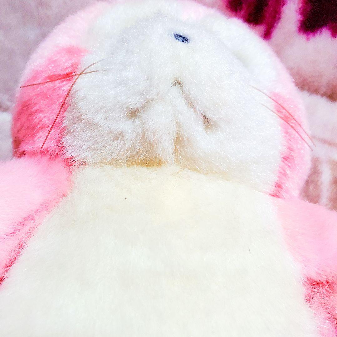 希少 セキグチ あらいぐまラスカル ぬいぐるみ ラスカル 桜色 ピンク レトロ