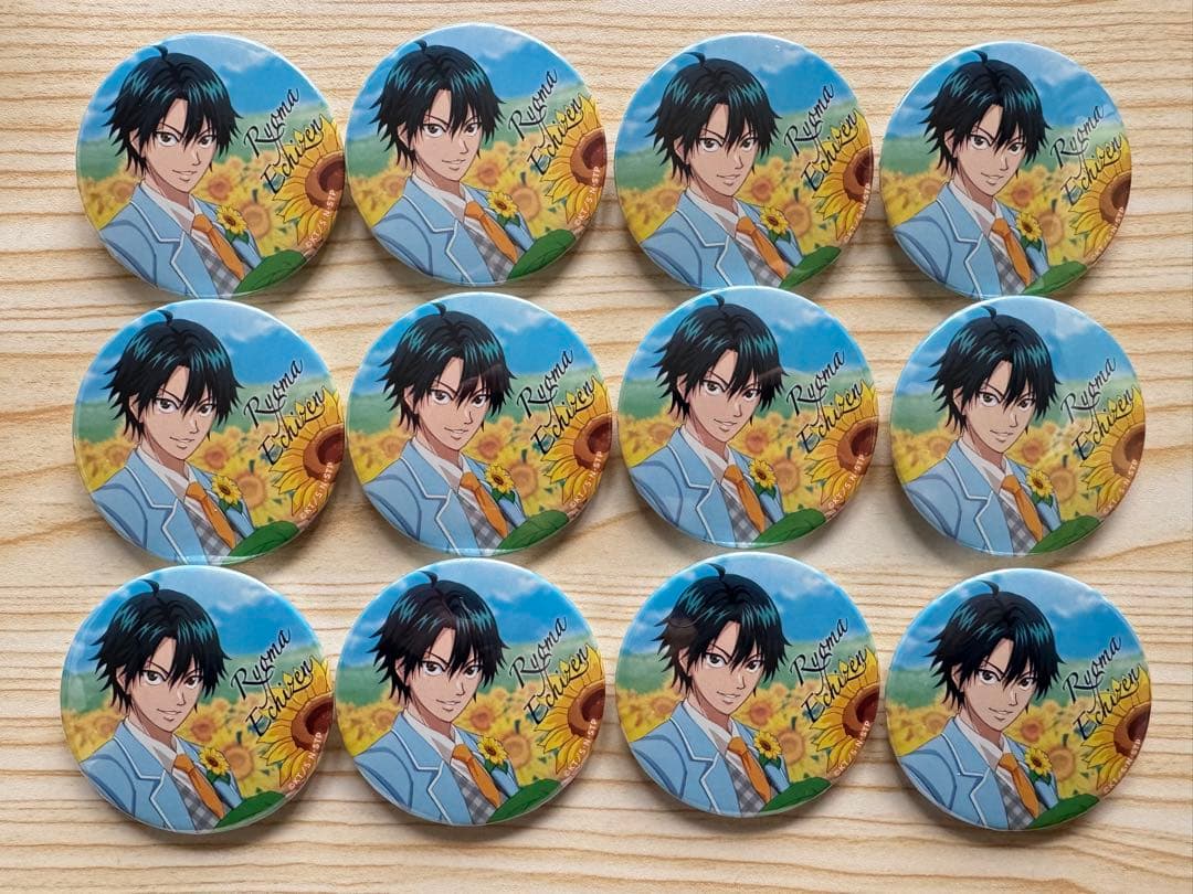 新テニスの王子様 越前リョーマ サマバレ 缶バッジ