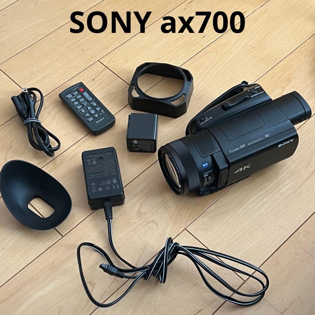 SONY ax700 4k ハンディ