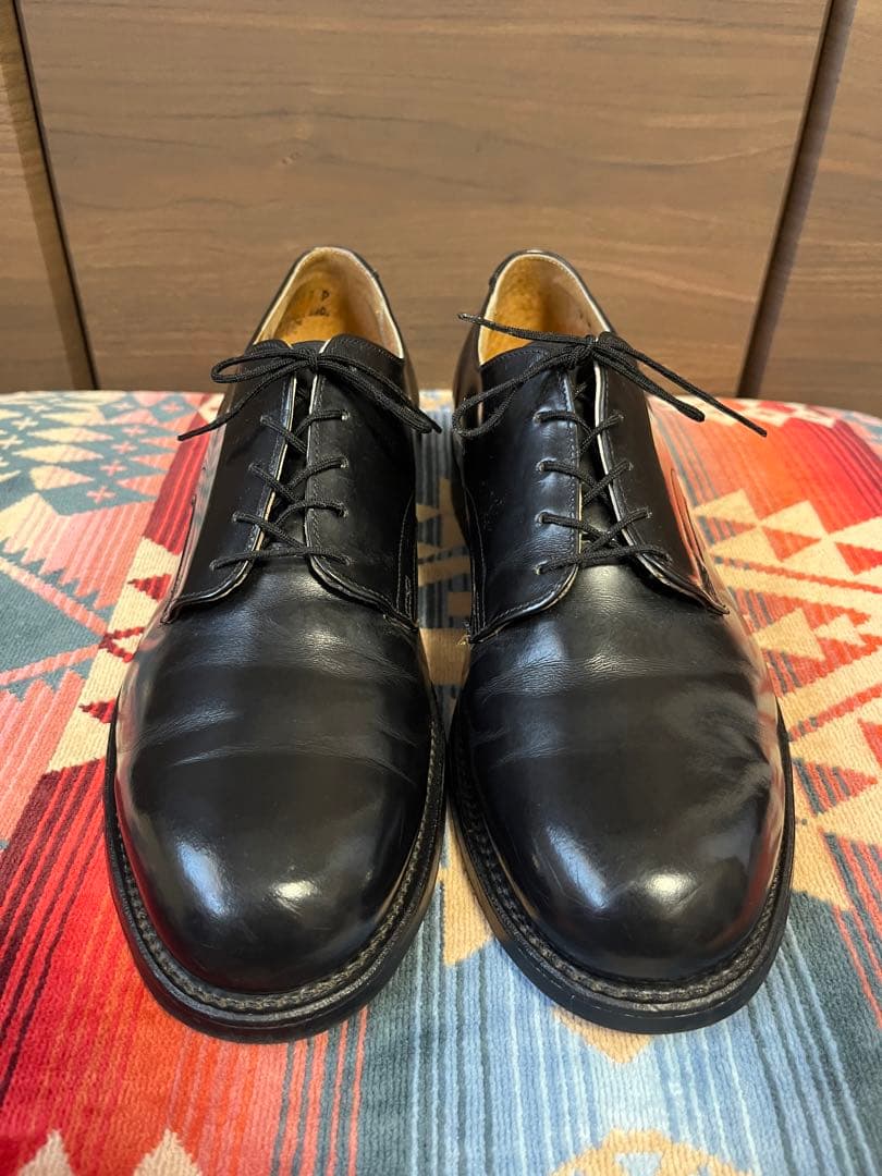 90's アメリカ軍 US NAVY レザーソール サービスシューズ