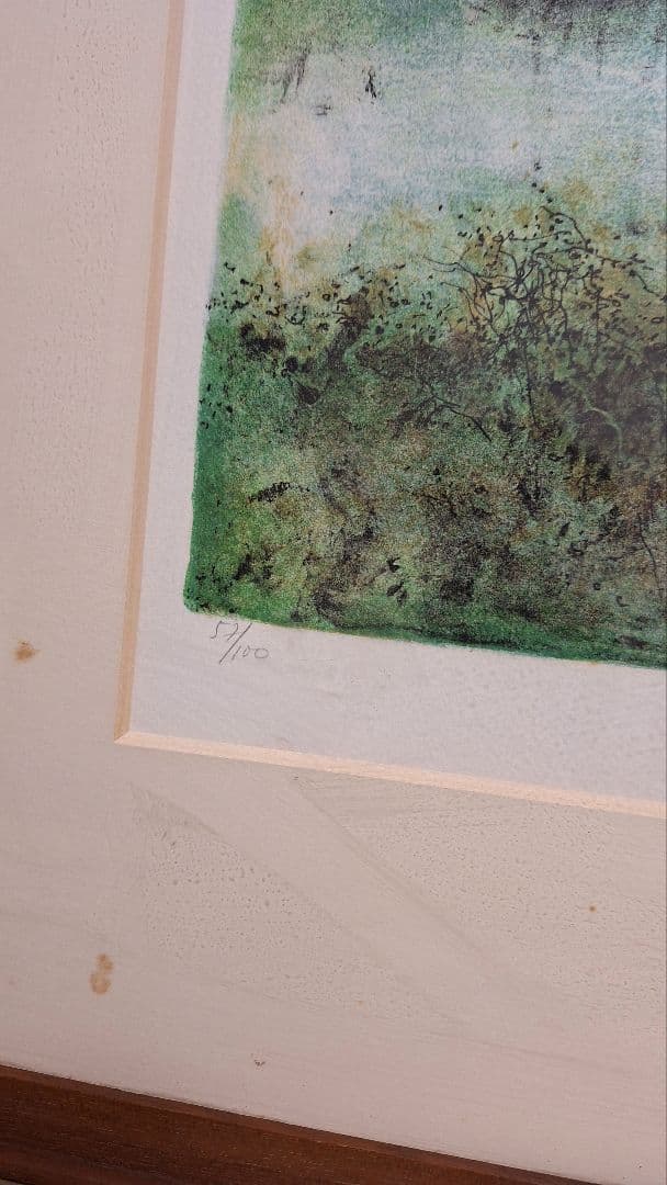 ベルナール・ガントナー　 リトグラフ 52/100　絵画　有名画家　洋画