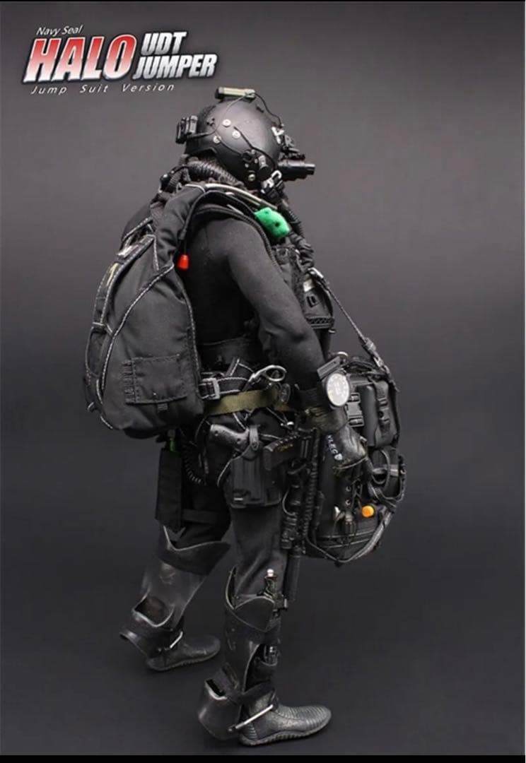 1/6 ネイビーシールHalo UDTジャンパージャンプスーツ H-04