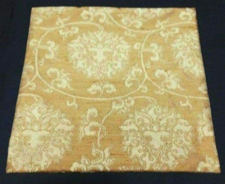 龍村平蔵 出帛紗 名物黄茶地一重蔓大牡丹