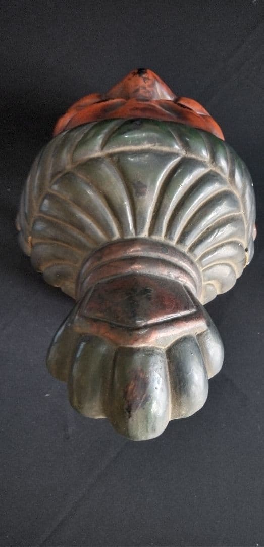 乾漆、仁王金剛面、模国宝力士面技楽面、能面狂言面 約40cm