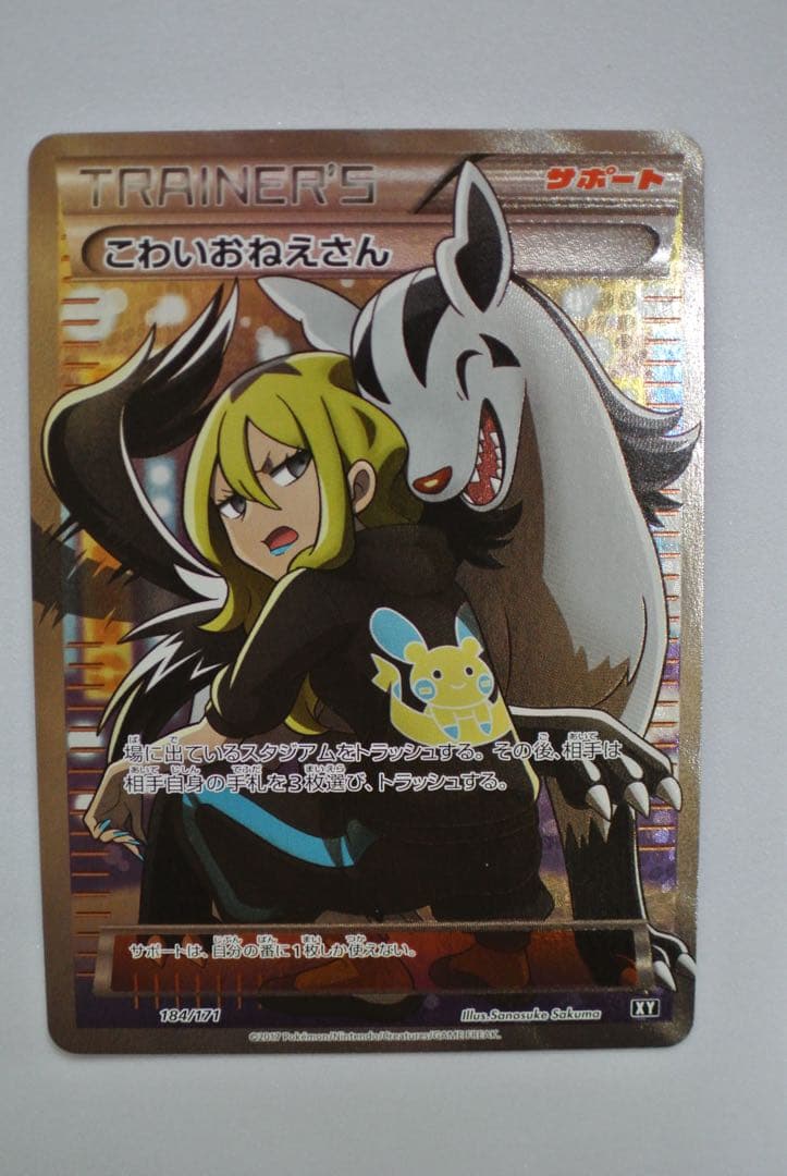 c*可様 ポケモンカードゲーム こわいおねえさん XY