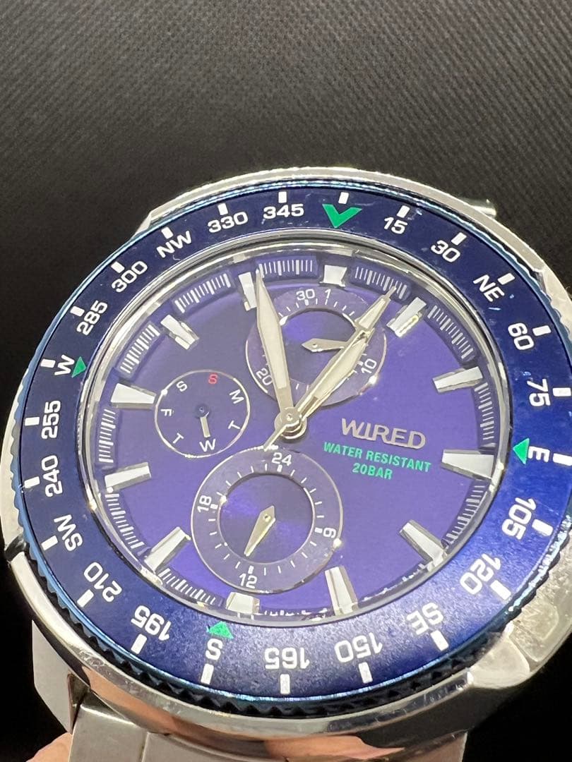 WIRED ソリディティ　20気圧防水　電池交換済み