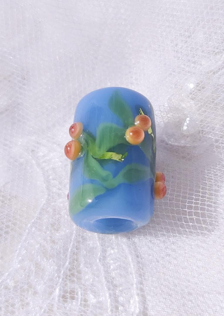 吉田正子トンボ玉（捌）　ガラス玉に込めた日本画　和のこころ　癒しの伝統美術