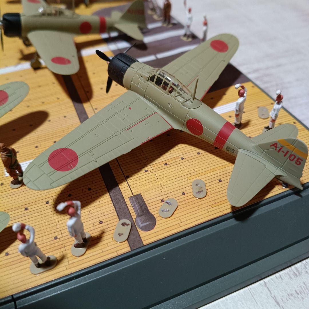 零戦21型 完成品 ジオラマ