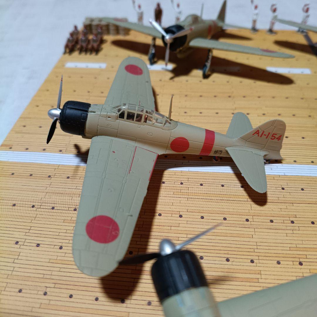 零戦21型 完成品 ジオラマ
