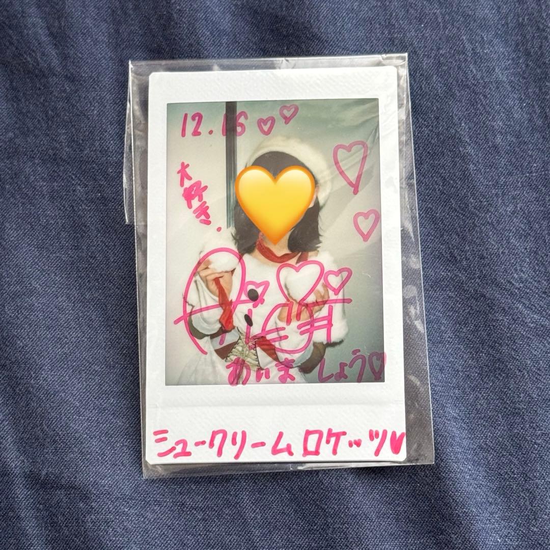 ラストアイドル 小澤愛実 チェキ 直筆 ⑫