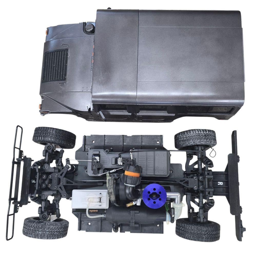 特大完成品デアゴスティーニ 1/8 ハマーH1 エンジンラジコン