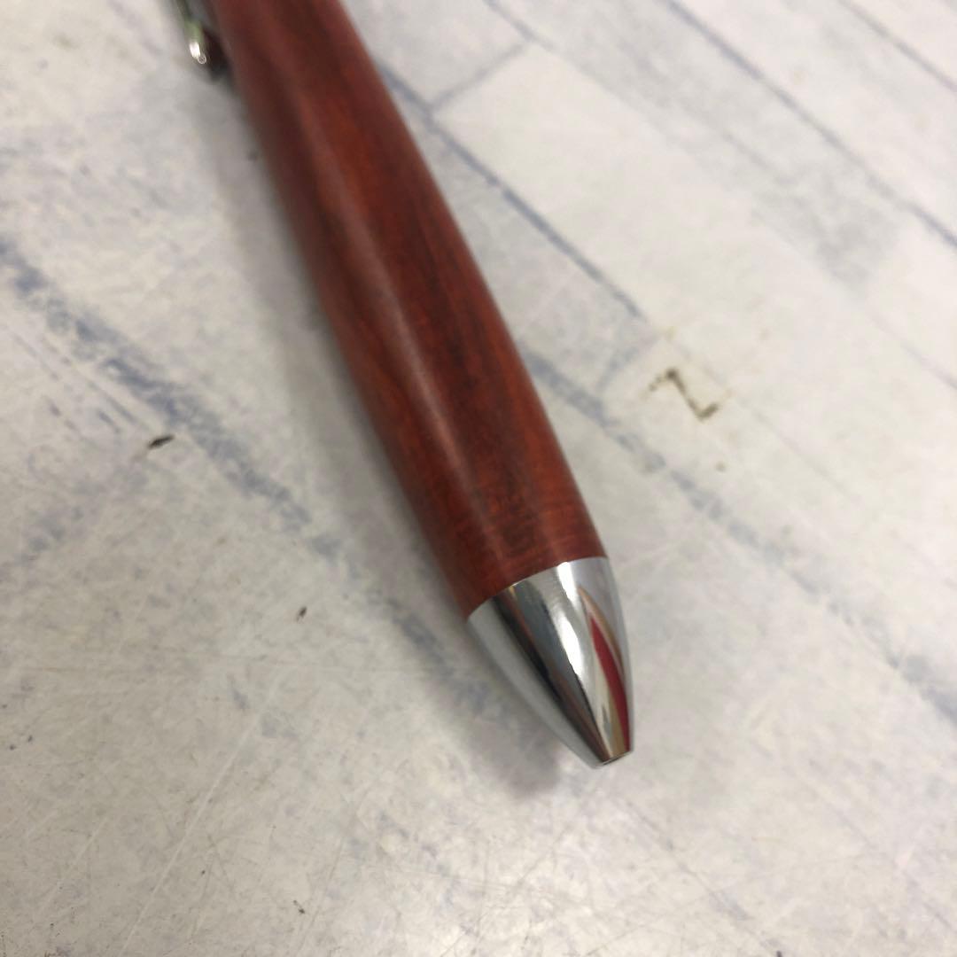 k1173 工房楔　グラッソ（多機能ペン）　シアメースローズウッド
