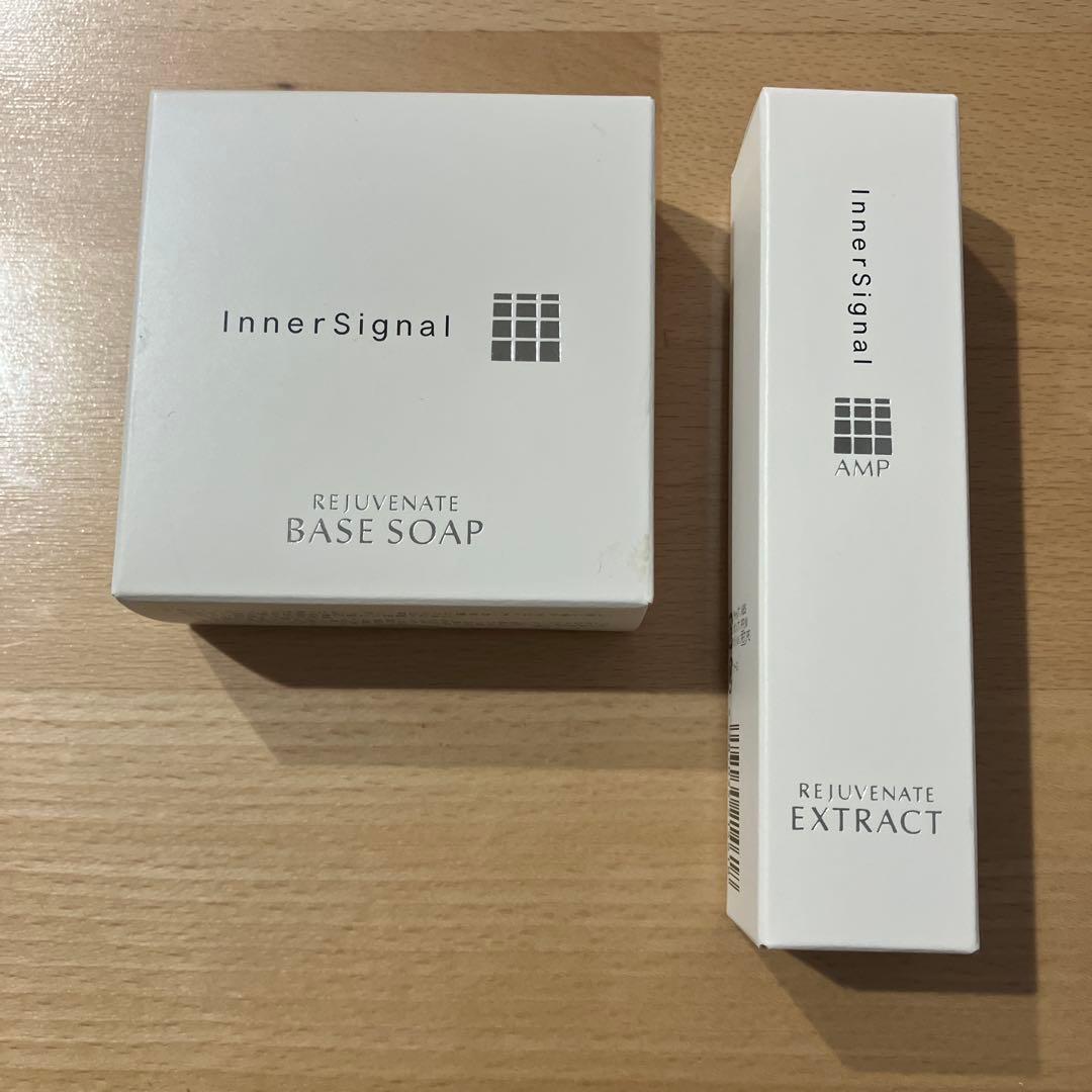 InnerSignal 洗顔ソープと薬用美容液セット