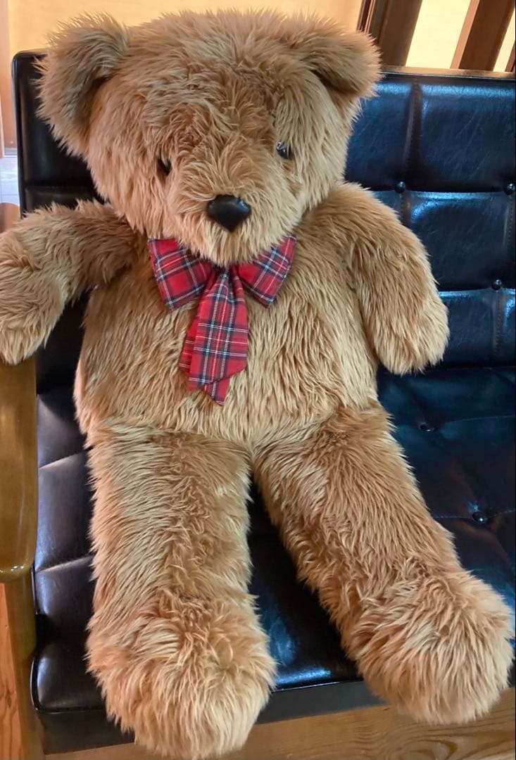 大きなテディベア　全長約75cmのクマのぬいぐるみ