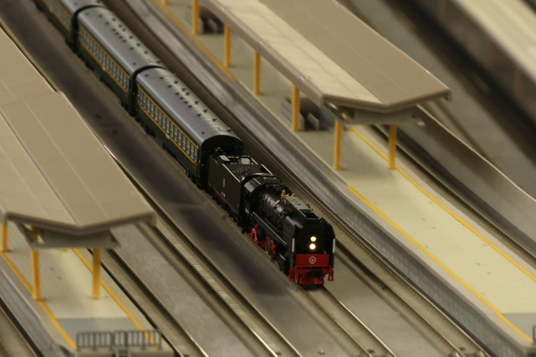 Bachmann Nゲージ 中国 前進型蒸気機関車 上局翔段