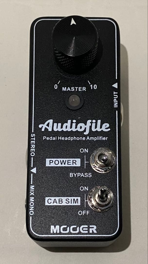 ギター MOOER Audiofile Pedal Headphone Amp