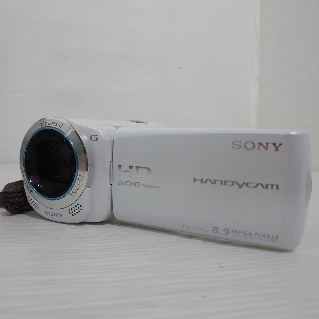 動作ok　SONY　Handycam HDR-cx270v 12年