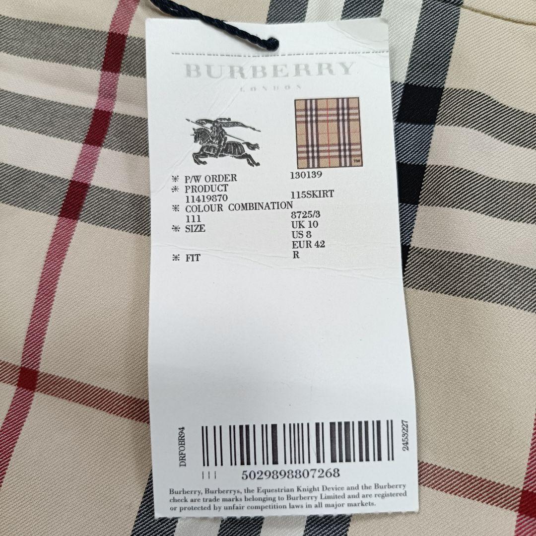 【タグ付き】バーバリー BURBERRY LONDON ノバチェック スカート