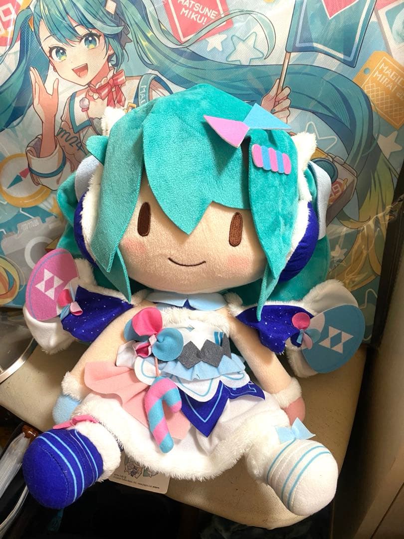 初音ミク マジカルミライ 2020 冬祭りふわふわぬいぐるみ　ふわぬい　Lサイズ