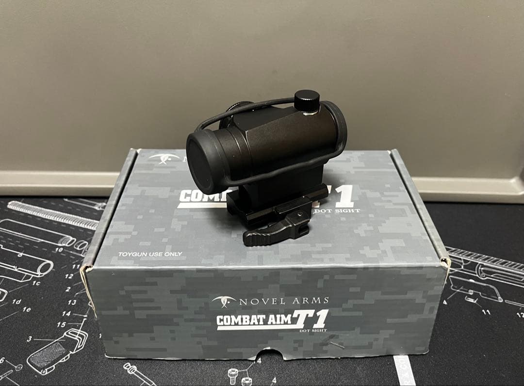 ノーベルアームズ　T1 サバゲードットサイト　実銃対応サイト