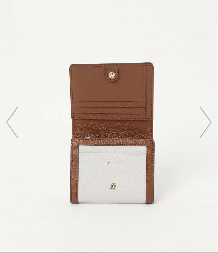 新品 未使用 agnes b. 財布 アニエスベー バイカラー