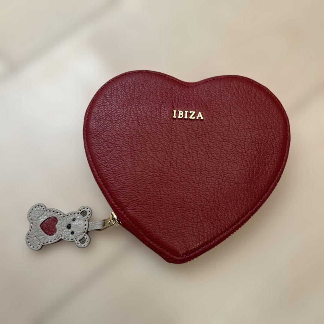 IBIZA ハート型ケース 赤