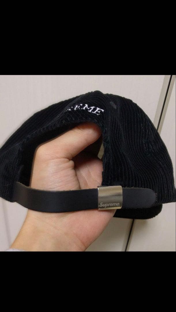 Supreme S Logo Corduroy sロゴ キャップ