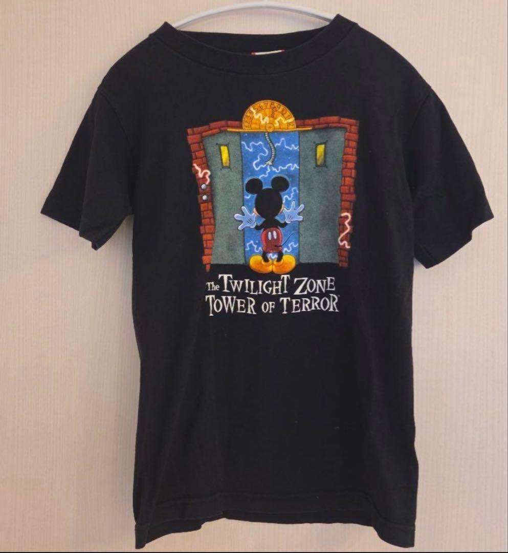 USA製 Disney タワーオブテラー Tシャツ ミッキー Lサイズ