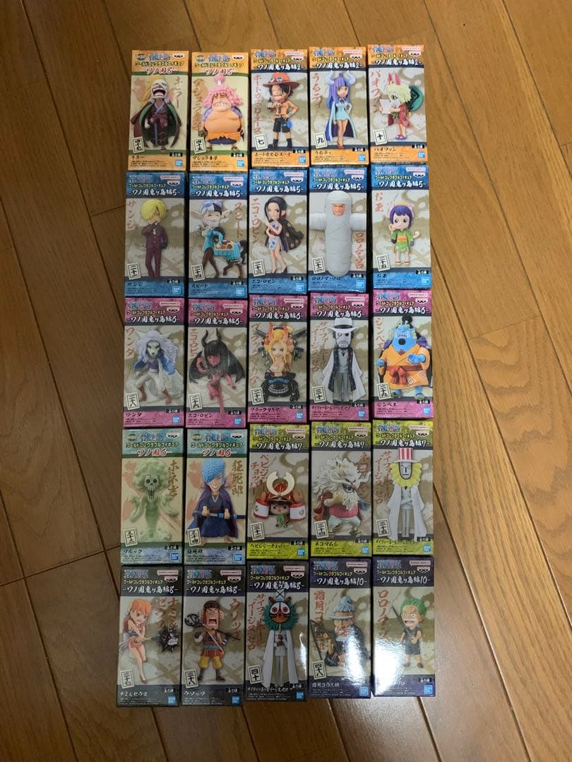 【メルカリ便】ワンピース　ワーコレ　ワノ国　セット　25個