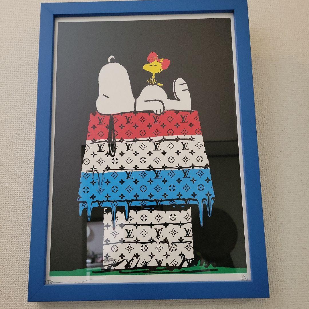 スヌーピー　シルクスクリーン