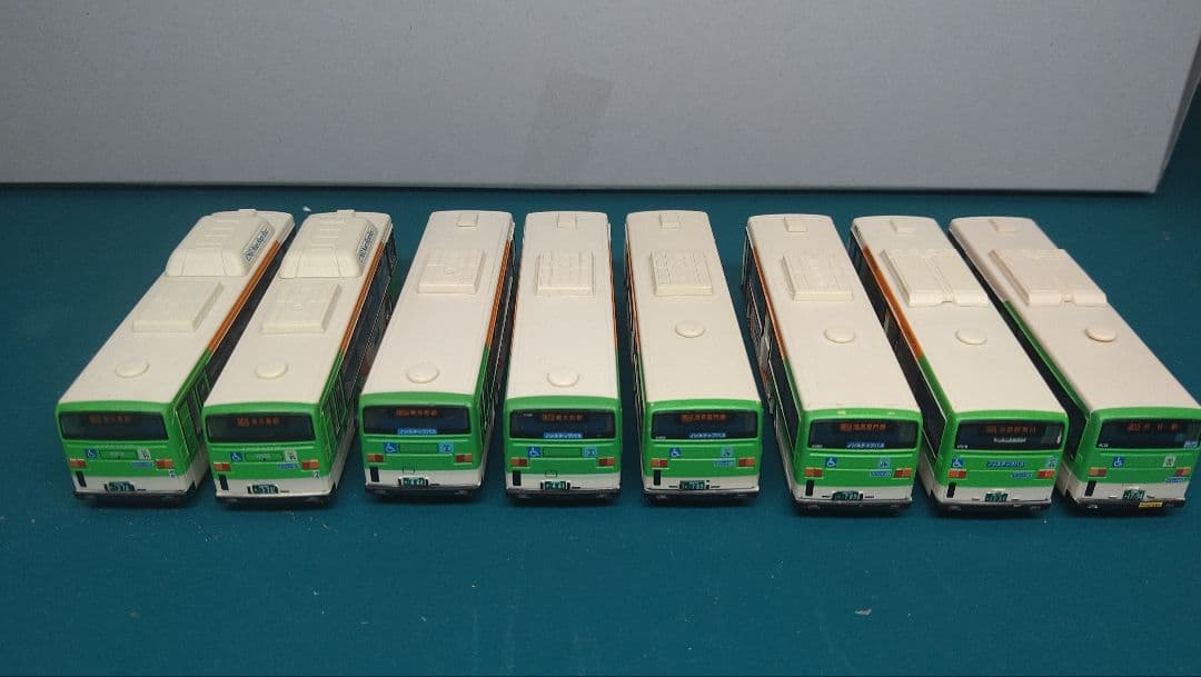 バスコレ都営バス　エルガ12台