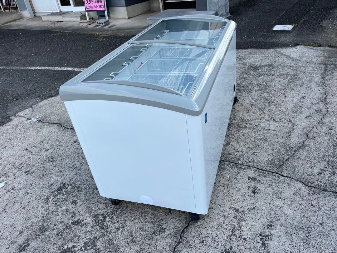 ②愛知岐阜/送料込★業務用330L冷凍ショーケース【JCMCS-330L】23年