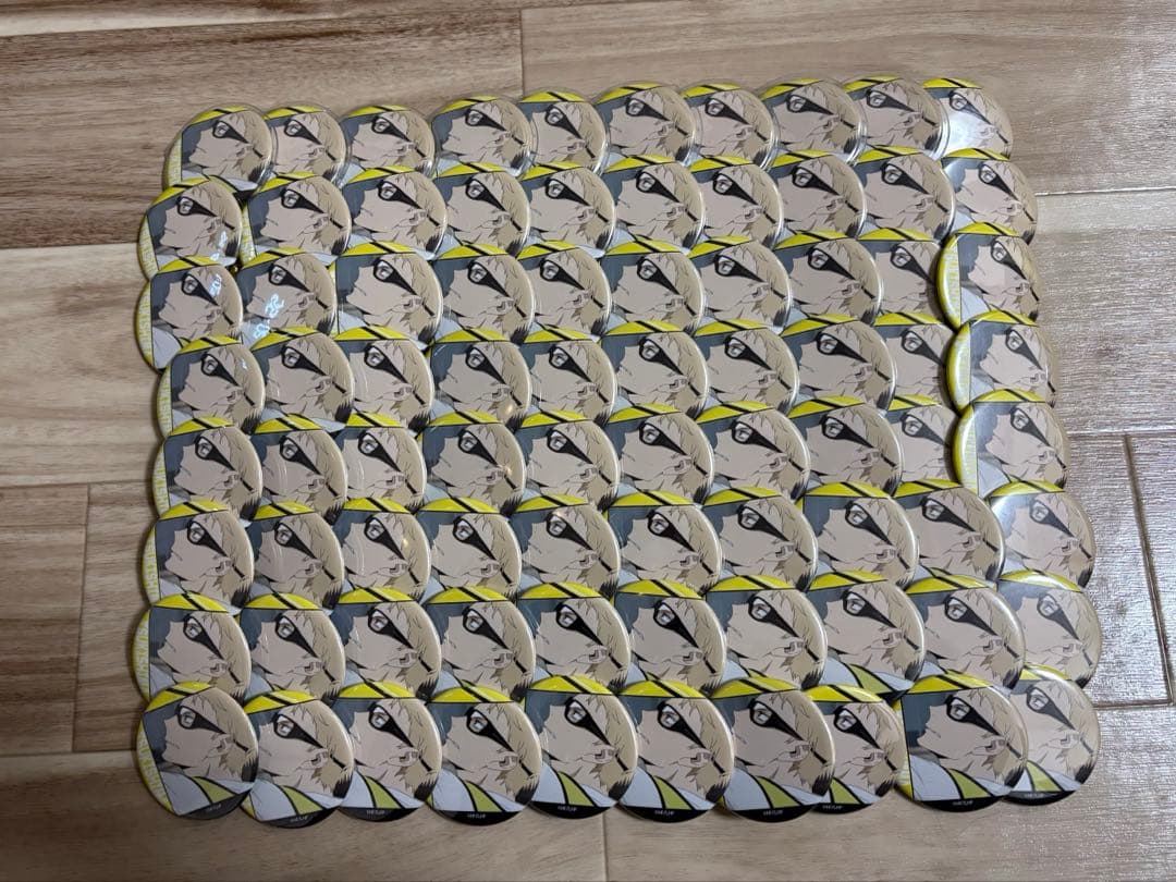 月島蛍 缶バッジ 80個セット