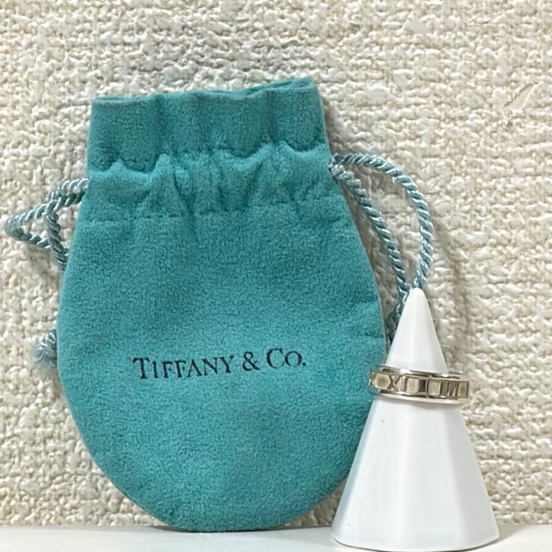【美品】Tiffany & Co. 925 シルバー アトラスリング 11号