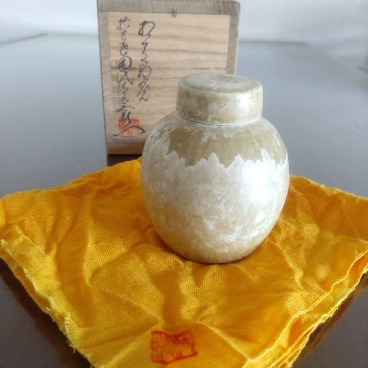 茶道具 茶入れ 茶壺 螺鈿 希少