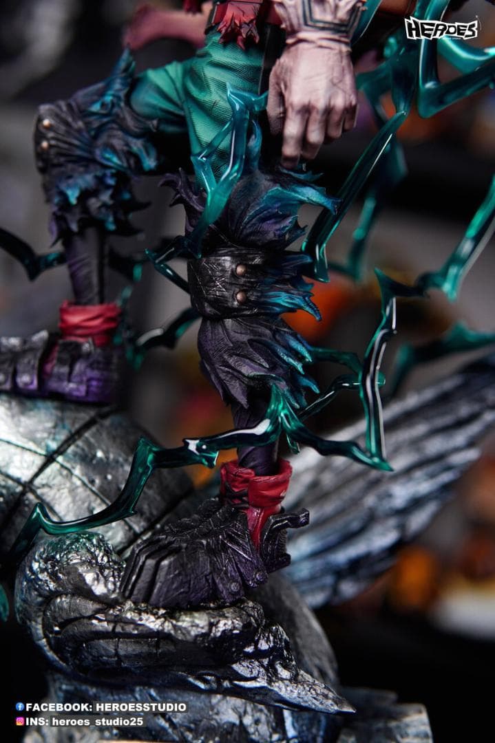 ヒロアカ　緑谷出久（黒）　1/6　ガレージキット　フィギュア　海外スタジオ正規品