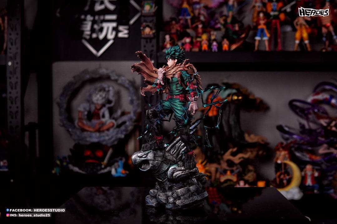 ヒロアカ　緑谷出久（黒）　1/6　ガレージキット　フィギュア　海外スタジオ正規品