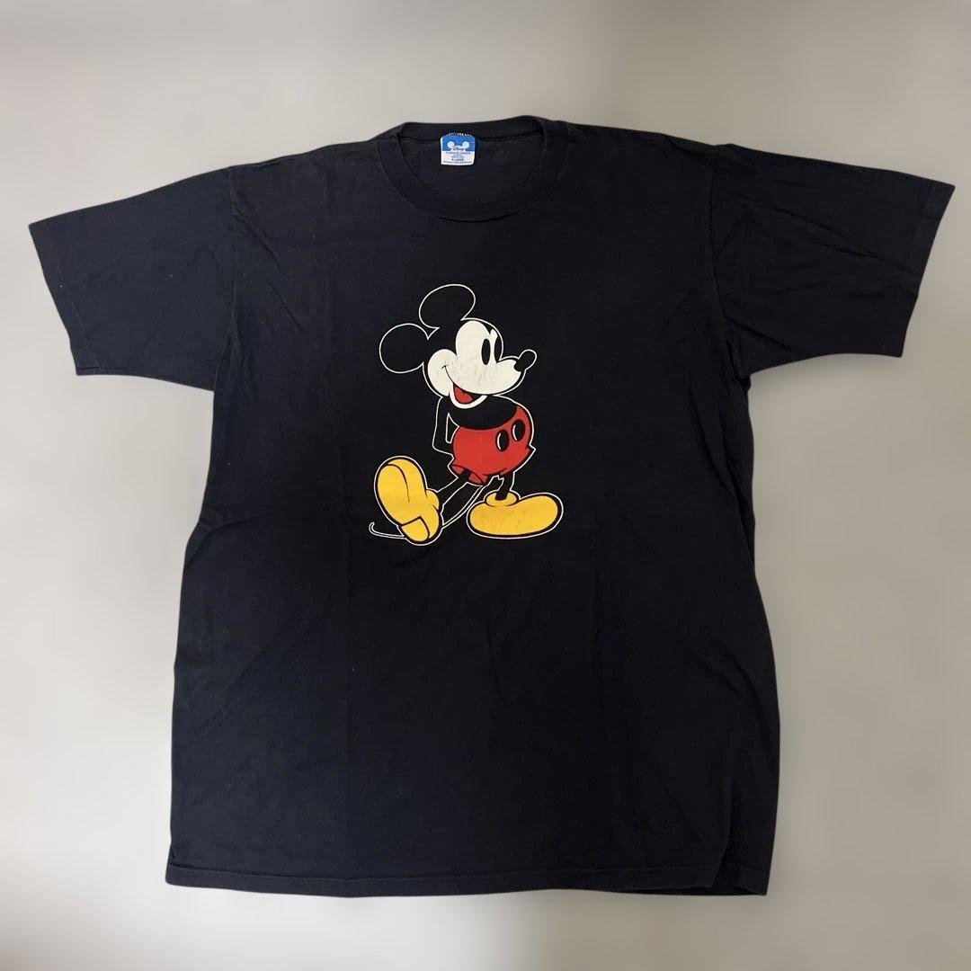 ヴィンテージ　 USA　ディズニー　クラシック　スタンディングミッキー　Tシャツ