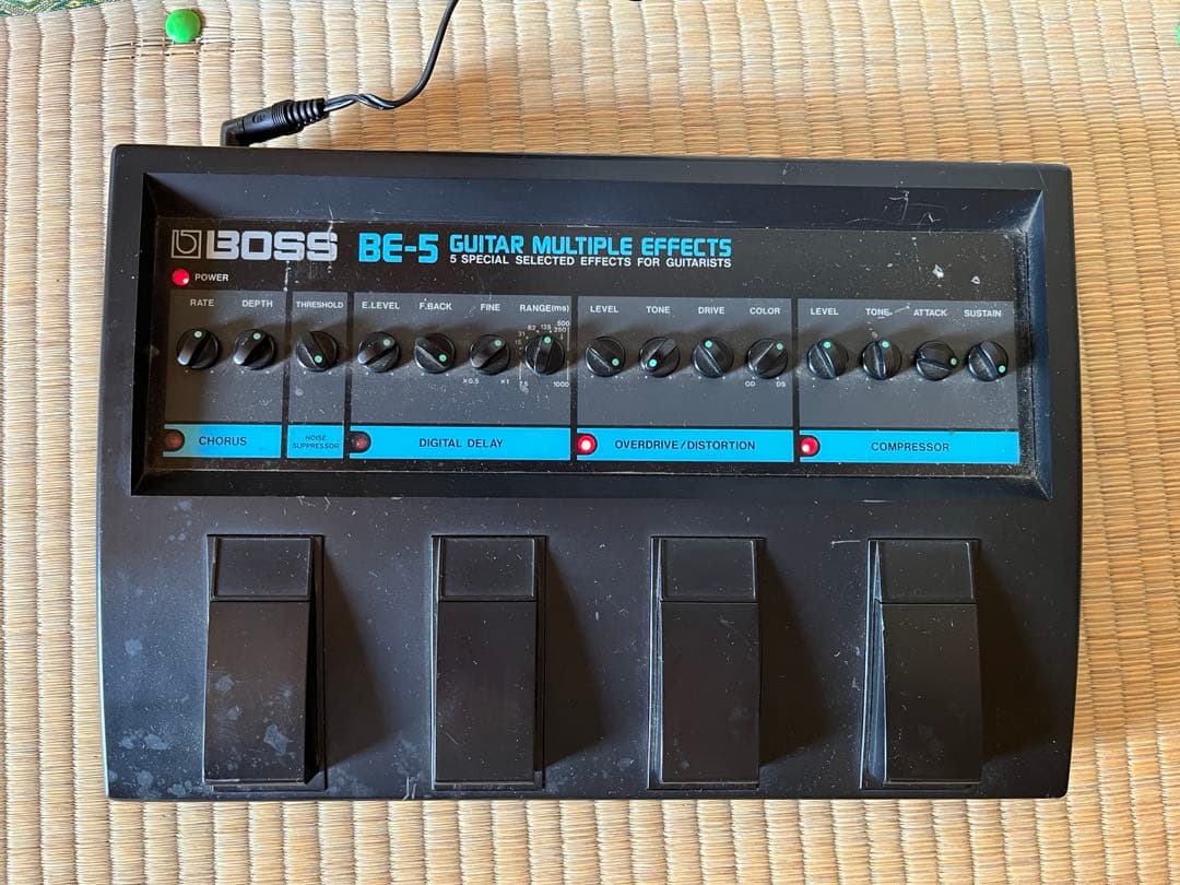 マリンゴールド　レトロ　BOSS BE-5 アナログマルチエフェクター