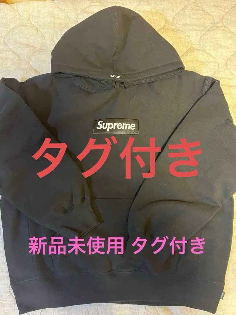 トップス Supreme boxlogo hoodie black 24fw