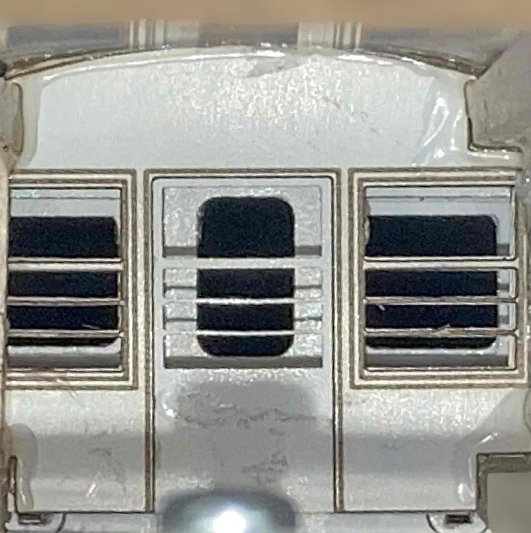 東急車輛旧7000系（２連）硬質ペーパークラフト　レーザーカット済み