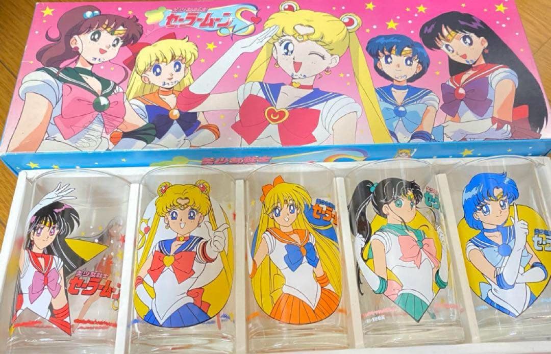 セーラームーン グラス5個セット