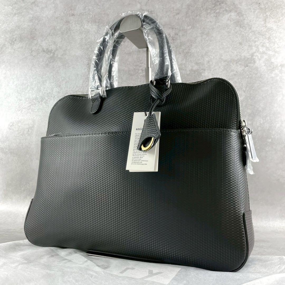 未使用タグ付✨aniary G-Film Leather ブリーフケース